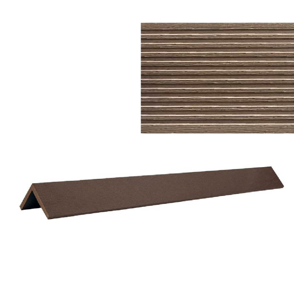 Кутник для терасної дошки ARLINE 4060 60х40х2800 мм венге