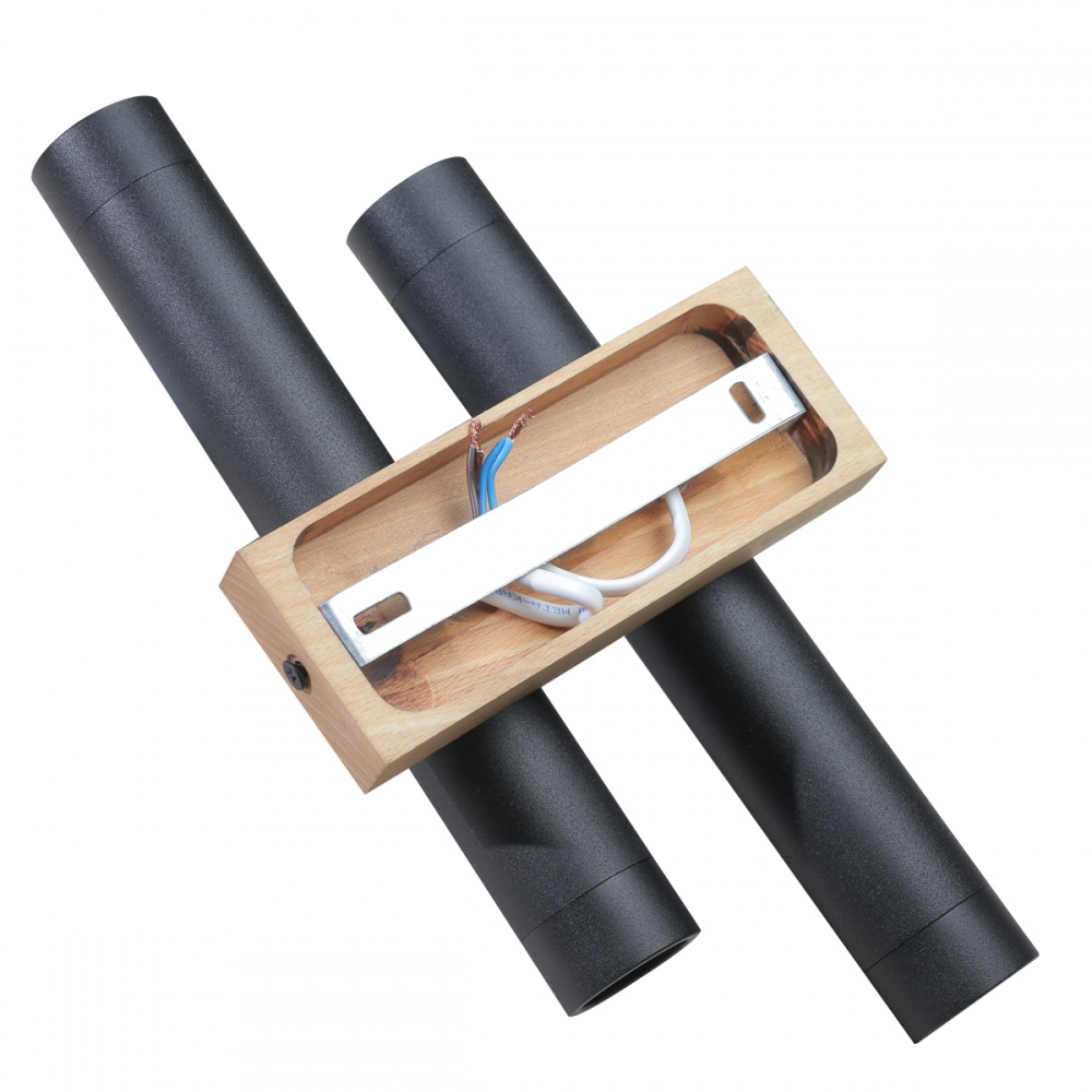 Бра LIGHT SET MLYN 2538 4 x GU5.3 черный/дерево