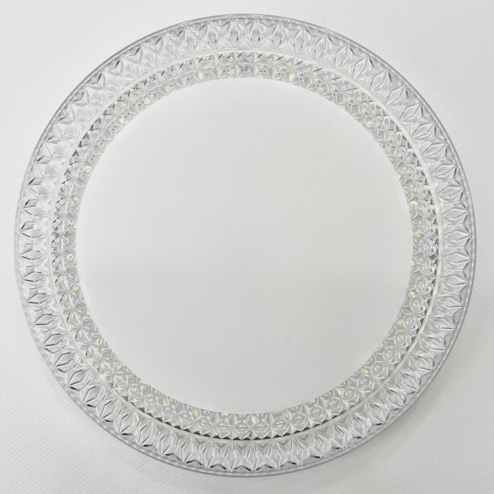 Світильник світлодіодний Sensio 36 Вт білий/прозорий 5000 К MIYA 36W R