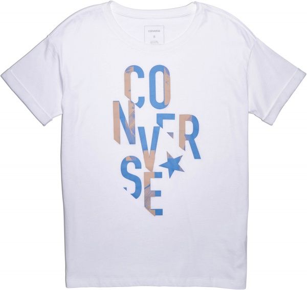 Футболка Converse 10004653-102 S білий