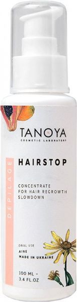 Гель-концентрат TANOYA Для замедления роста волос «Волостоп» 100 мл