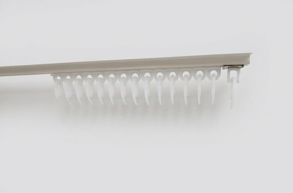 Карниз Karniz plus AL-1 одинарный 300 см белый 1 шт.