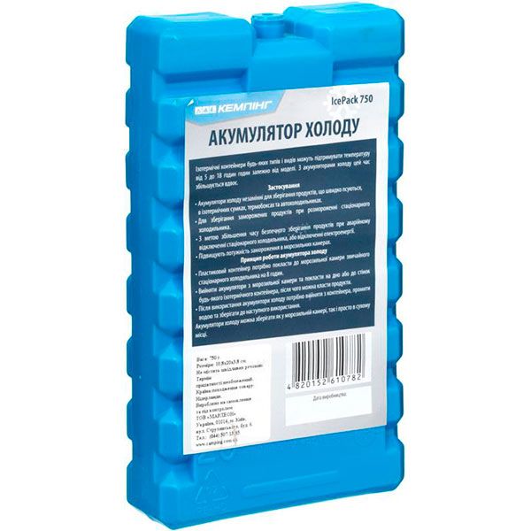 Аккумулятор холода Кемпинг  IcePack 750 г