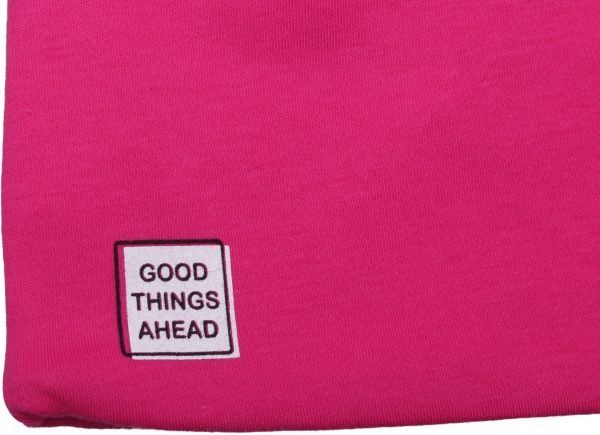 Шапочка детская Роза для девочки р.52-54 малиновый 