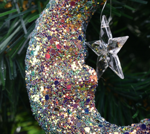 Игрушка на елку Луна YZB001770 11 см 