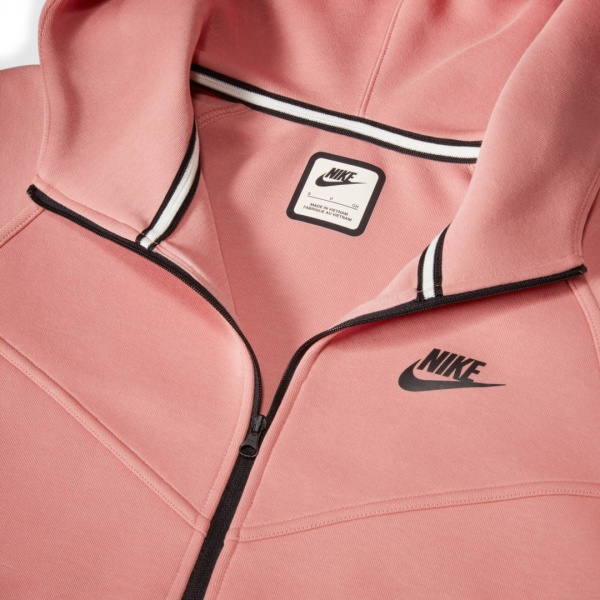 Джемпер Nike W NSW TCH FLC WR FZ HDY FB8338-618 р.S рожевий