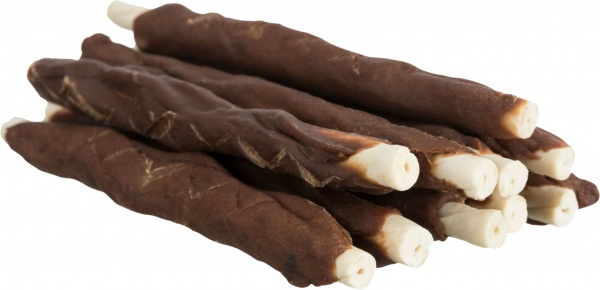 Ласощі Trixie для чищення зубів Denta Fun з кроликом натуральна шкіра 12 см 70 г 6 шт 31338