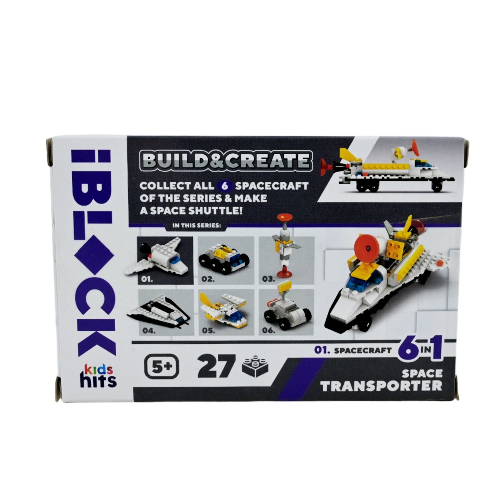 Конструктор Iblock Kids hits JUNIOR Космос (в ассортименте) KH51/003