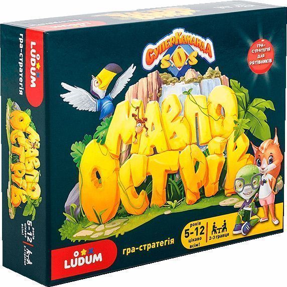 Игра настольная Ludum Остров обезьян (укр.) LS3047-51