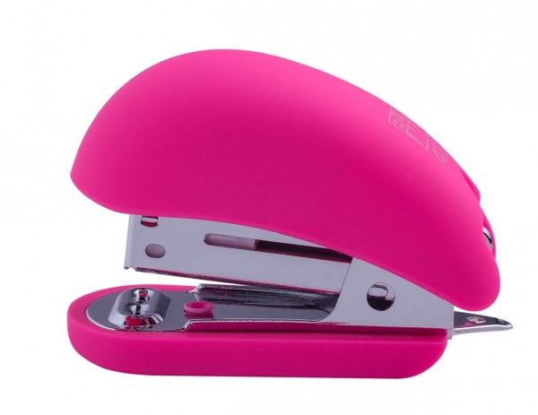 Степлер BM.4234-10 розовый Buromax