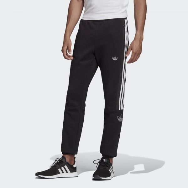 Брюки Adidas OUTLINE SP FLC ED4690 р. M черный