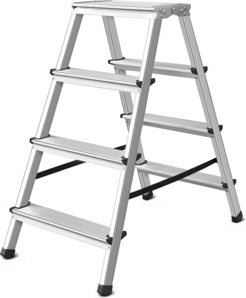 Лестница-стремянка Baulich AL-BL-DD4 двусторонняя 2x4