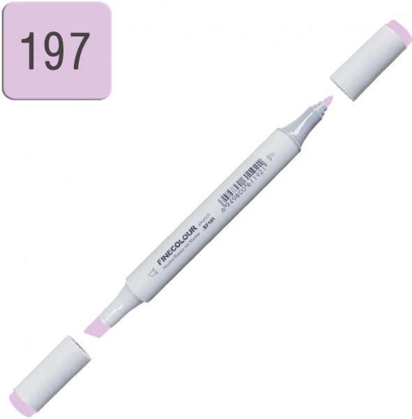 Маркер спиртовой FINECOLOUR Junior EF101-197 розовато-лиловый 