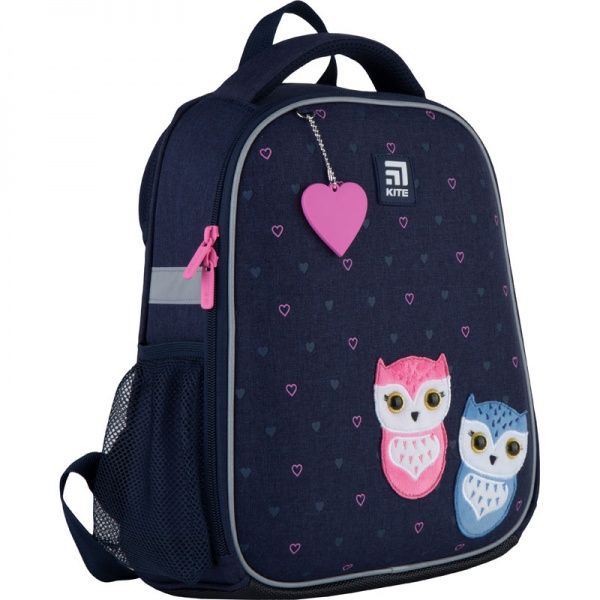 Рюкзак школьный KITE Education каркасный 555 Lovely owls 47338