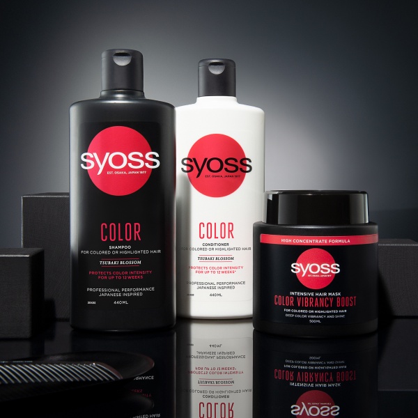 Маска Syoss для фарбованого волосся Color Vibrancy Boost 500 мл 500 мл