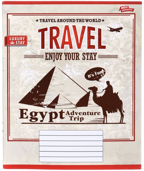 Тетрадь школьная 24 листа в линейку в ассортименте Мечты сбываются