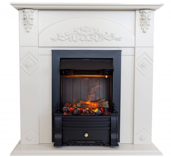 Камінокомплект ASTRA FLAME Меріленд White + Прометей