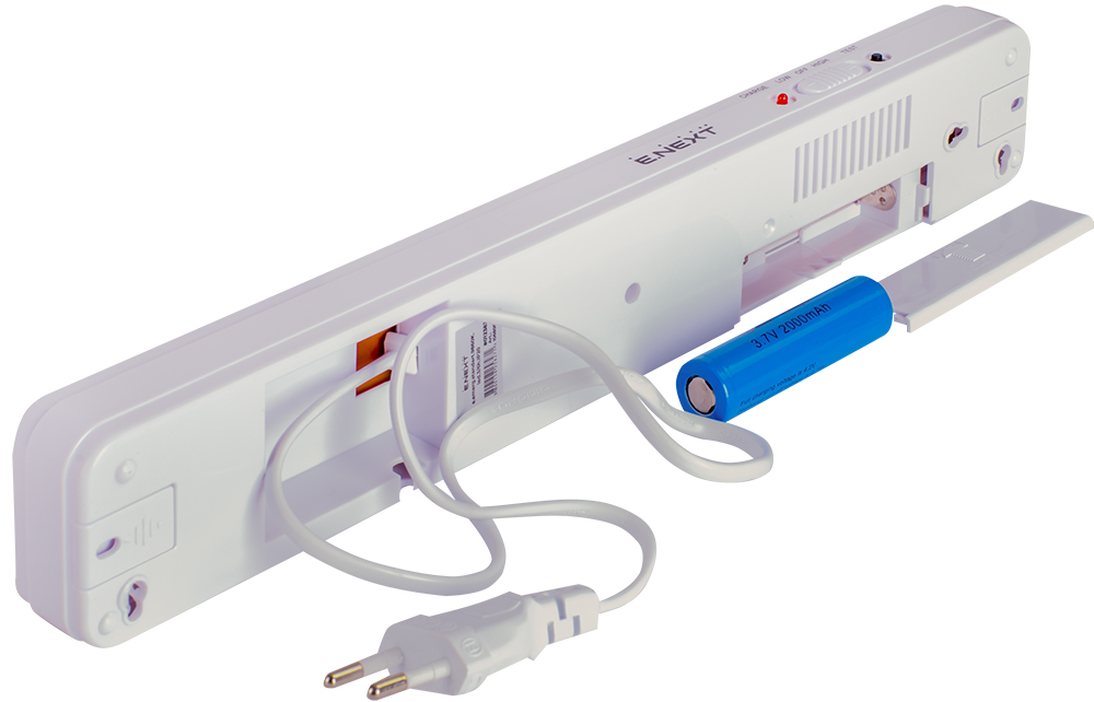 Светильник аварийный E.NEXT e.emerg.stand.9860K.led.3/6h. IP20 3,6 Вт 60 LED белый l0680002