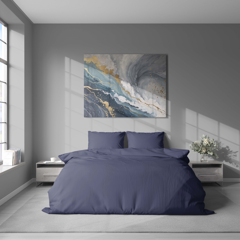 Комплект постільної білизни DEEP COBALT синій UP! (Underprice)