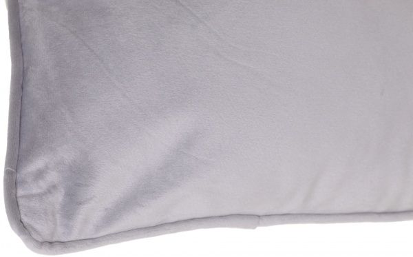 Подушка декоративна Велюр 45x45 см світло-сірий La Nuit 