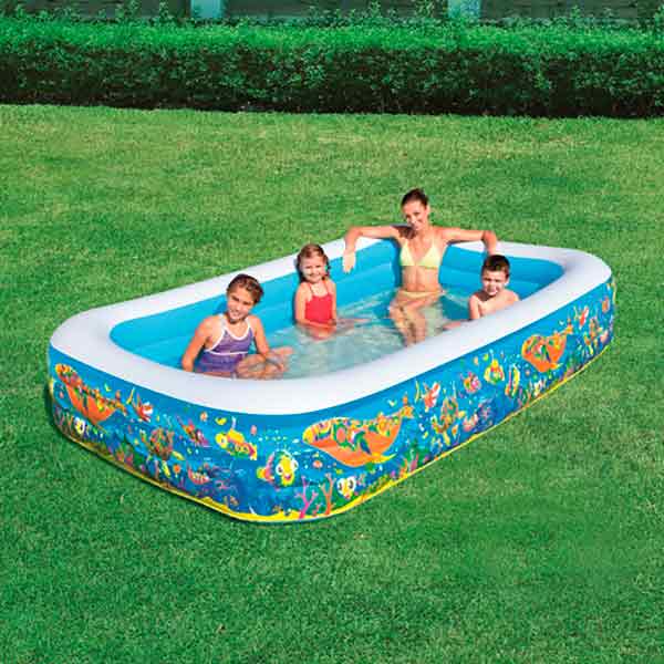 Басейн надувний Bestway Підводний світ 305x183x56 см
