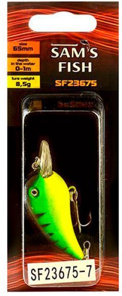 Воблер Sams Fish SF 23675-7 8,5 г 55 мм