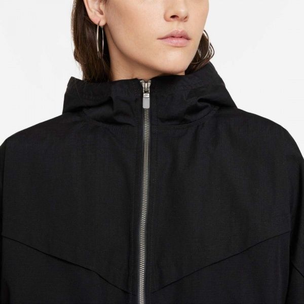 Ветровка Nike W NSW ICN CLSH JKT WR CANVAS CZ9328-010 XL черный