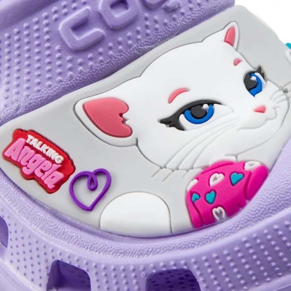 Сабо Coqui TT&F Lt. lila/Khaki grey 9382-602-0246 р.EUR 25/26 фиолетовый с серым