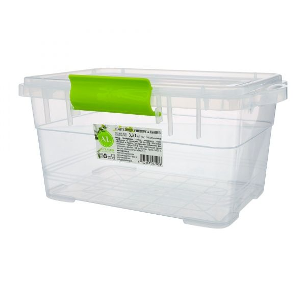 Контейнер универсальный Ал-Пластик Morern Box 3,3 л 130x261x176 мм
