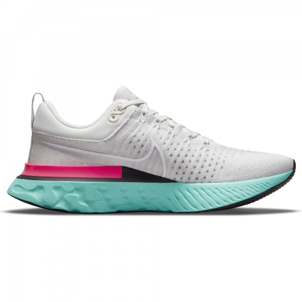 Кроссовки Nike React Infinity Run Flyknit 2 CT2357-005 р.US 9 серо-бирюзовый
