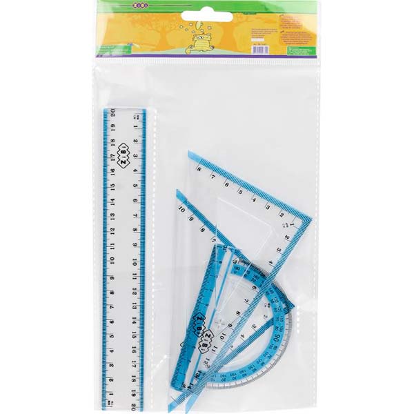 Набор линеек 4 шт. ZB.5680 ZiBi