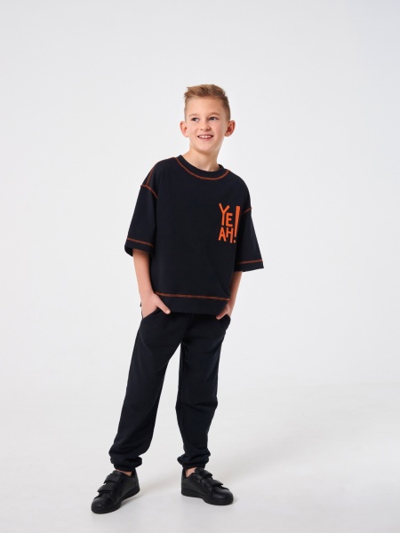 Сорочка Smil р.134 чорний 110674 