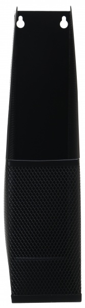 Лоток для паперів вертикальний метал 25х72х32 см чорний Nota Bene