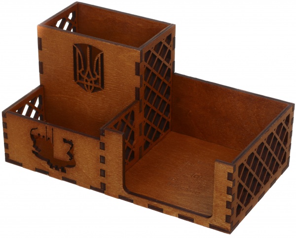 Подставка для канцелярии Основатели Киева 18,8x10,3x9,5 см Тик Nice goods
