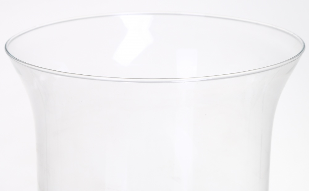 Ваза Тюльпан d18 30 см прозора