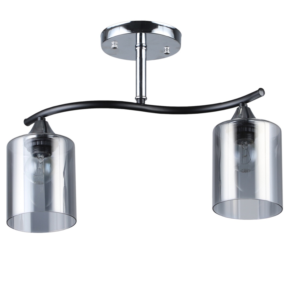 Люстра потолочная Victoria Lighting 2x60 Вт E27 хром Delia/PL2 chrome