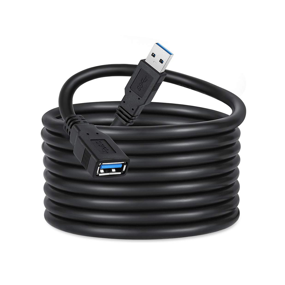 Кабель-переходник ColorWay USB 3.0 AM/AF 1,8 м (CW-CBUF075-BK)