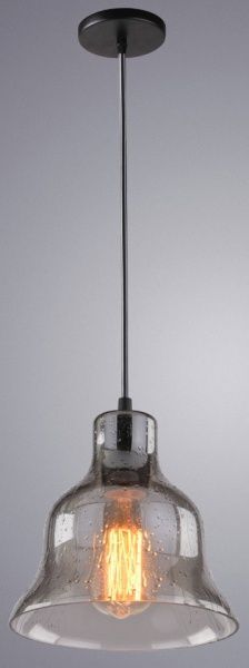 Підвіс Arte Lamp Amiata A4255SP-1SM 1x40 Вт E27 димчатий 