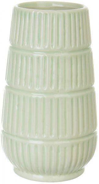 Ваза керамическая салатовая 13,5x25,9 см Dehua