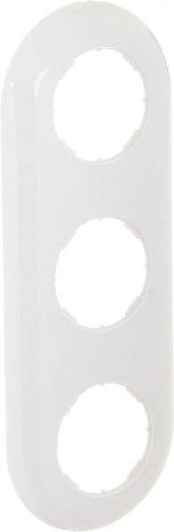 Рамка тримісна UP! (Underprice) Retro універсальна білий HSN-FRP.H1G3-WH