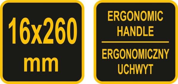 Ключ свічний Vorel 16 мм з шарніром 57220