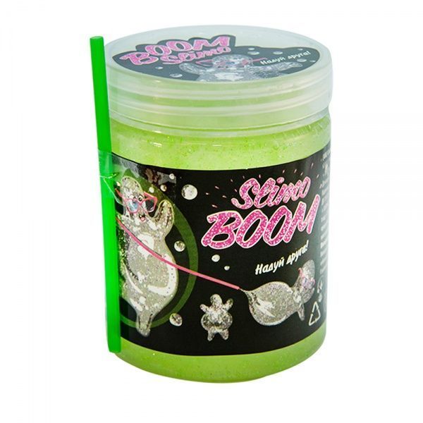 Надувний слайм Strateg 71828 Slimo boom 125 г в асортиментІ