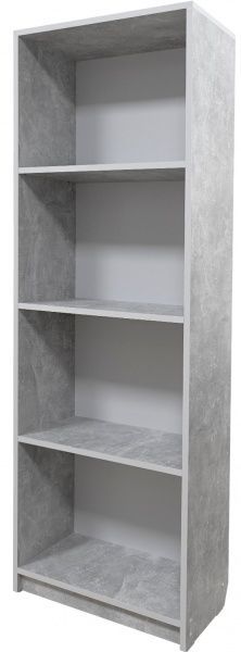 Етажерка пристінна DC на 4 полиці 1810x600x300 мм ательє світлий 