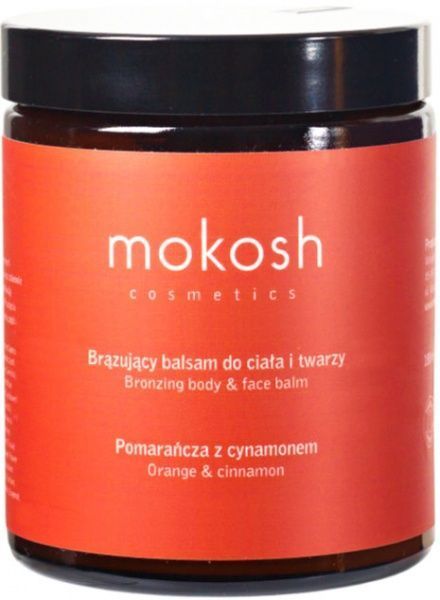 Бальзам день-ніч Mokosh Апельсин і кориця бронзуючий 180 мл