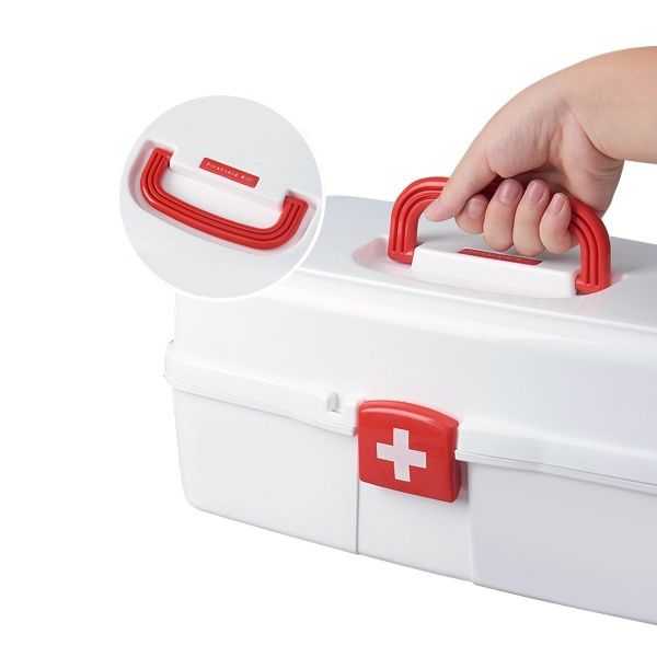 Органайзер для хранения медикаментов MVM PC-10 WHITE 155x355x215 мм