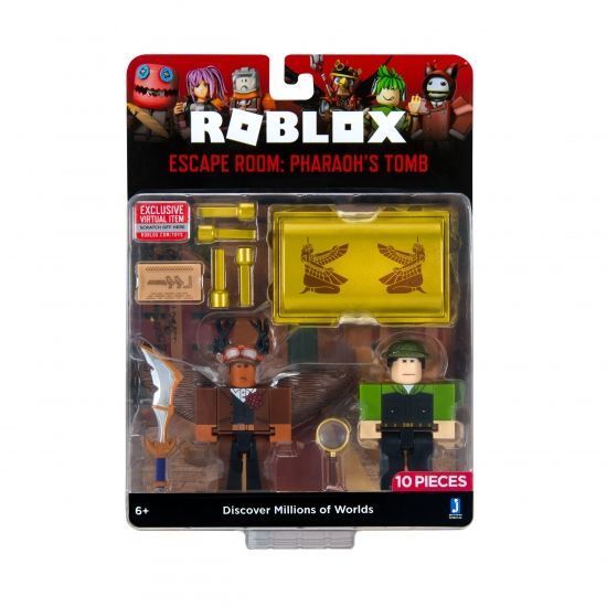 Набір фігурок з аксесуарами Jazwares Roblox Game Packs Escape Room: The Pharoah’s Tomb W8 ROB0336 