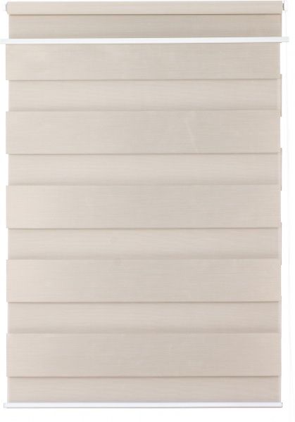 Ролета день-ночь Bella Vita JL3084-1 52x160 см светло-бежевая 
