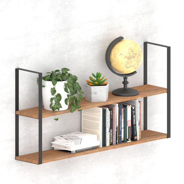 Кронштейн для полок Valore Прямоугольник двойной Loft SB-DR-21