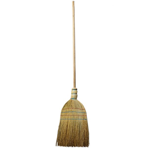 Мітла Сорго з дерев'яною ручкою