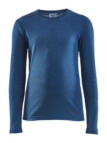 Комплект термобелья Craft CORE WARM BASELAYER SET JR 1909712-349645 110/116 синий с салатовым